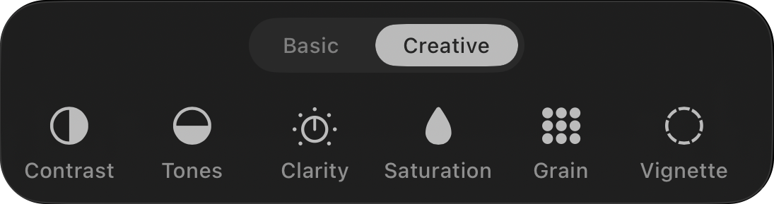 Creative tools